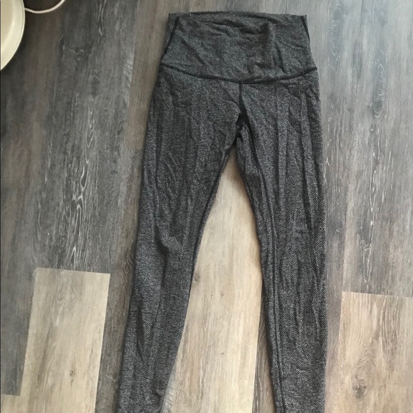Lululemon Herringbone Textured Leggings 